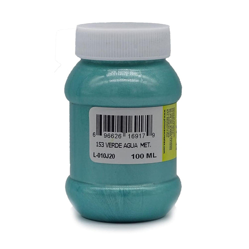 Createx DECOART, S.A. DE C.V. PINTURA ACRILICA CREATEX 100ML MET. NACARADO VERDE AGUA