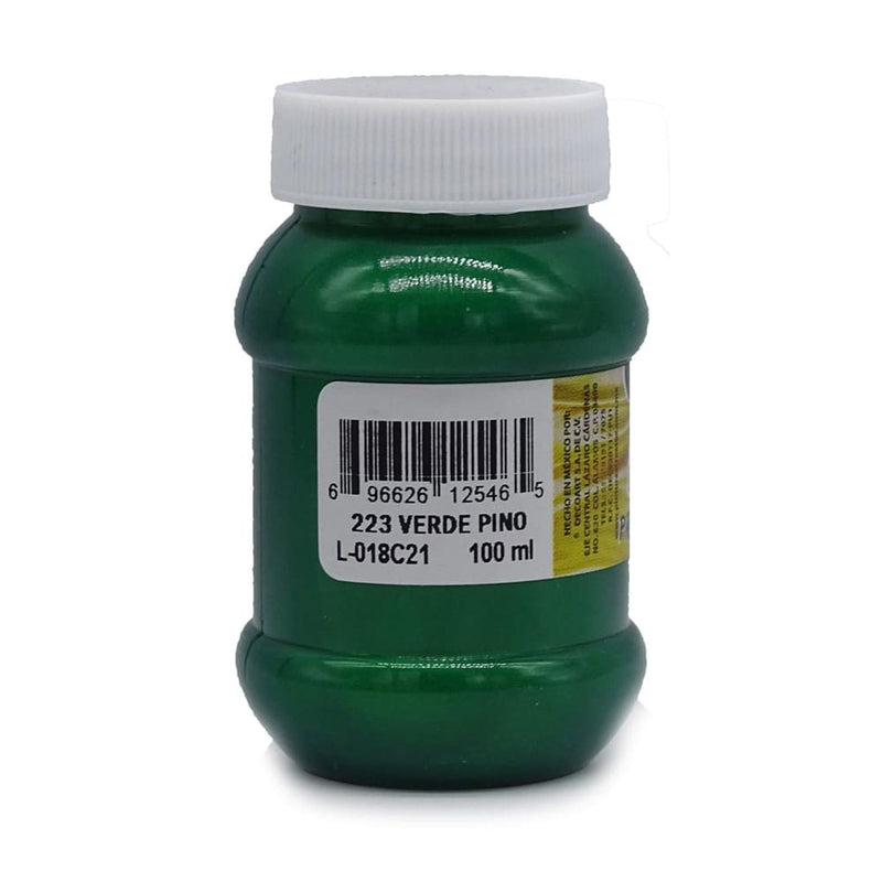 Createx DECOART, S.A. DE C.V. PINTURA ACRILICA CREATEX 100ML MET. NACARADO VERDE PINO