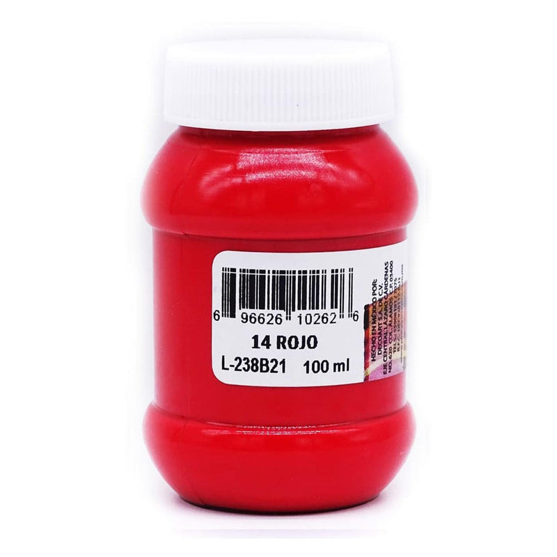 Createx DECOART, S.A. DE C.V. PINTURA ACRILICA CREATEX 100ML ROJO