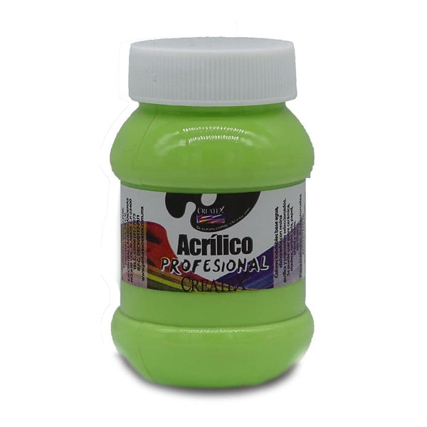 Createx DECOART, S.A. DE C.V. PINTURA ACRILICA CREATEX 100ML VERDE MANZANA