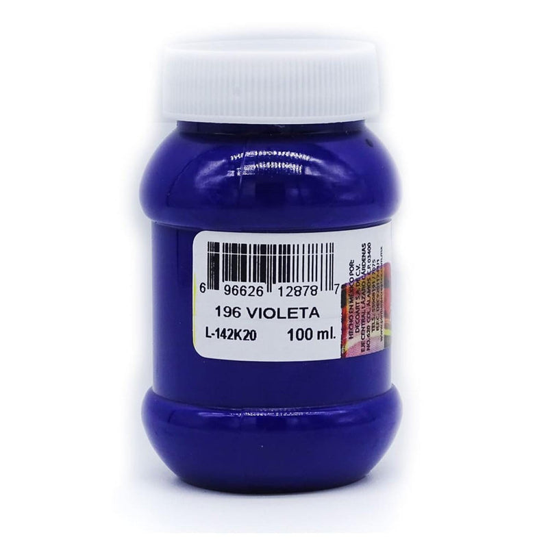 Createx DECOART, S.A. DE C.V. PINTURA ACRILICA CREATEX 100ML VIOLETA