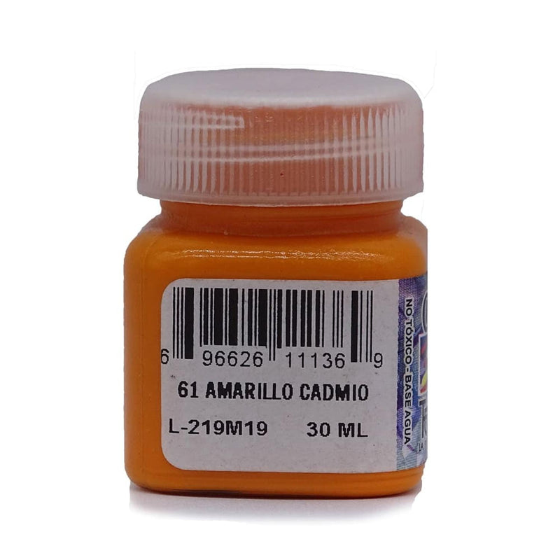 Createx DECOART, S.A. DE C.V. PINTURA TERSACOLOR CREATEX 30ML AMARILLO CADMIO