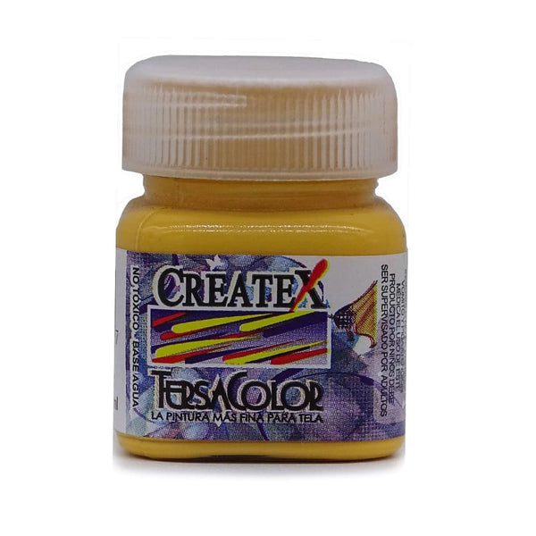 Createx DECOART, S.A. DE C.V. PINTURA TERSACOLOR CREATEX 30ML AMARILLO ORO