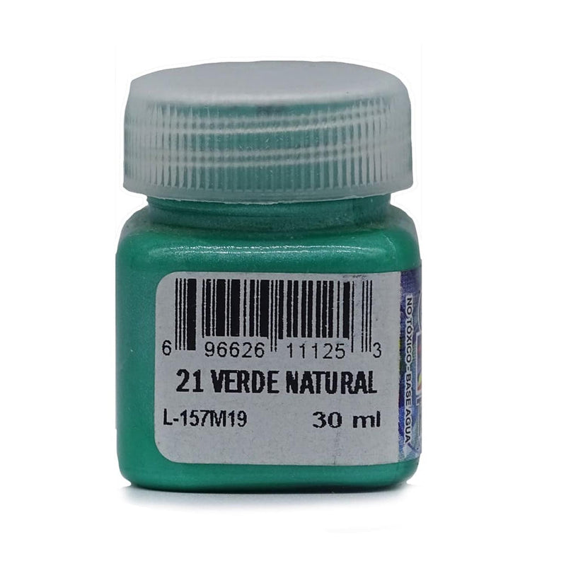 Createx DECOART, S.A. DE C.V. PINTURA TERSACOLOR CREATEX 30ML APERLADA VERDE CLARO