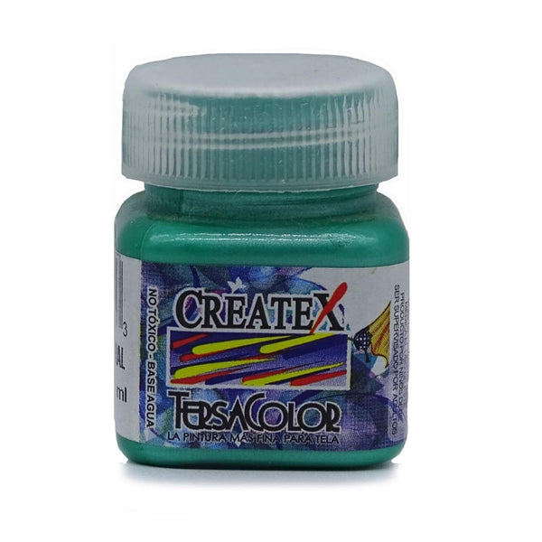 Createx DECOART, S.A. DE C.V. PINTURA TERSACOLOR CREATEX 30ML APERLADA VERDE CLARO