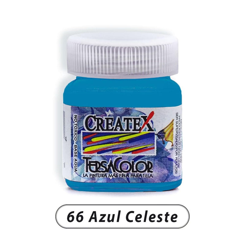 Createx DECOART, S.A. DE C.V. PINTURA TERSACOLOR CREATEX 30ML AZUL CELESTE