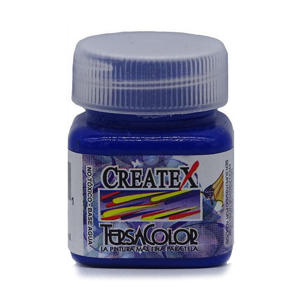 Createx DECOART, S.A. DE C.V. PINTURA TERSACOLOR CREATEX 30ML AZUL COBALTO