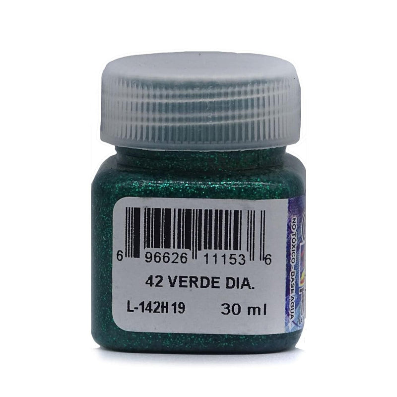 Createx DECOART, S.A. DE C.V. PINTURA TERSACOLOR CREATEX 30ML DIAMANTINA VERDE