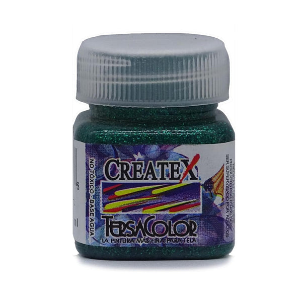 Createx DECOART, S.A. DE C.V. PINTURA TERSACOLOR CREATEX 30ML DIAMANTINA VERDE