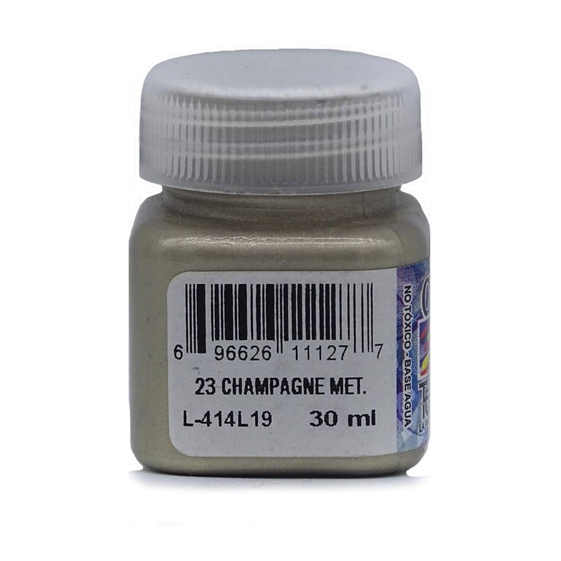 Createx DECOART, S.A. DE C.V. PINTURA TERSACOLOR CREATEX 30ML METALICA CHAMPAGNE