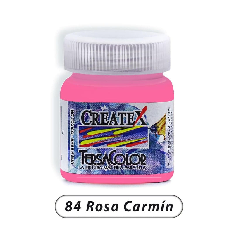 Createx DECOART, S.A. DE C.V. PINTURA TERSACOLOR CREATEX 30ML ROSA CARMIN