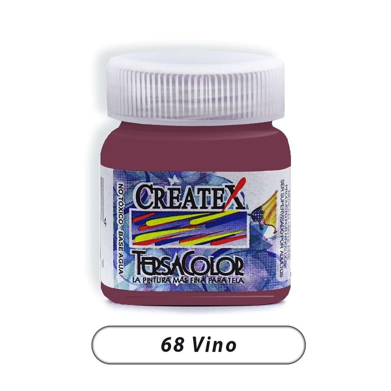 Createx DECOART, S.A. DE C.V. PINTURA TERSACOLOR CREATEX 30ML VINO