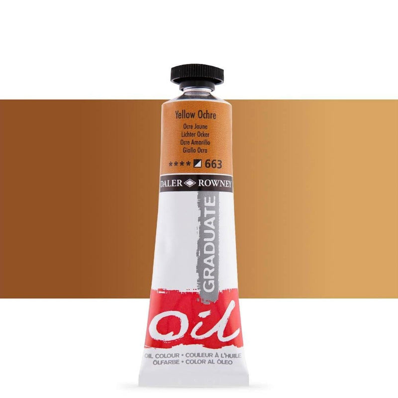 Daler & Rowney ARTE, DIXON COMERCIALIZADORA, SA DE CV TUBO PINTURA OLEO DALER & ROWNEY 38ML AMARILLO OCRE