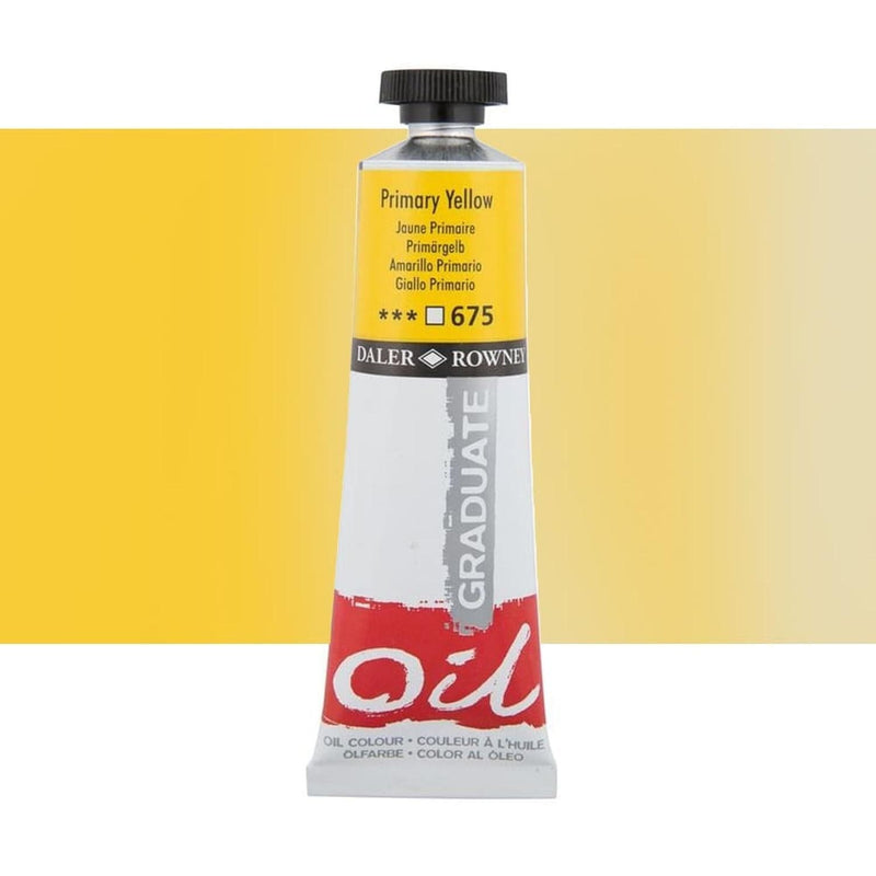 Daler & Rowney ARTE, DIXON COMERCIALIZADORA, SA DE CV TUBO PINTURA OLEO DALER & ROWNEY 38ML AMARILLO PRIMARIO