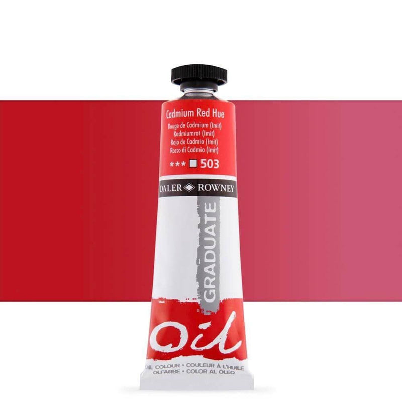 Daler & Rowney ARTE, DIXON COMERCIALIZADORA, SA DE CV TUBO PINTURA OLEO DALER & ROWNEY 38ML ROJO CADMIO