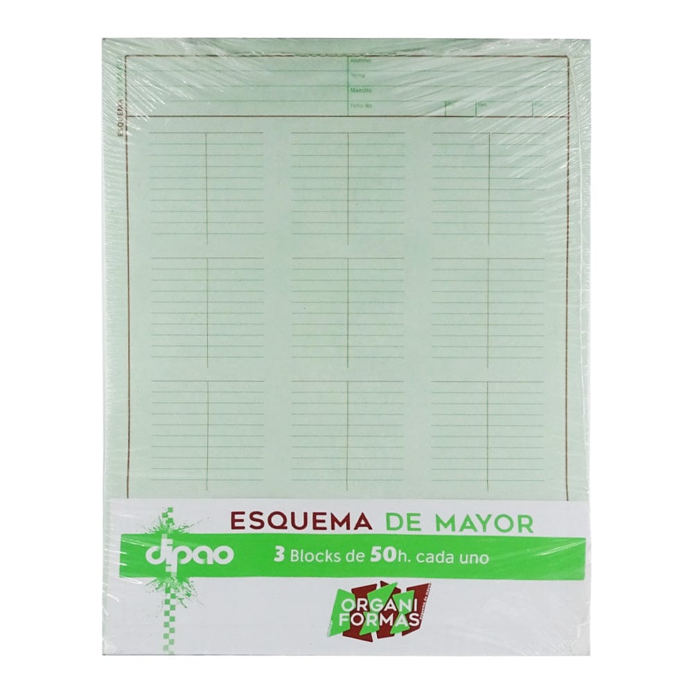 Block Esquema De Mayor C3 Paq C50h Cu 8793