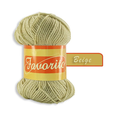 Favorito OMEGA DISTRIBUIDORES DE HILO, S.A. DE C.V. BEIGE ESTAMBRE FAVORITO OMEGA 50GR COLORES A ELEGIR