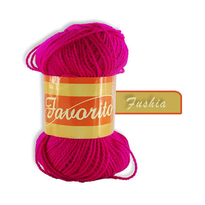 Favorito OMEGA DISTRIBUIDORES DE HILO, S.A. DE C.V. FUSHIA ESTAMBRE FAVORITO OMEGA 50GR COLORES A ELEGIR