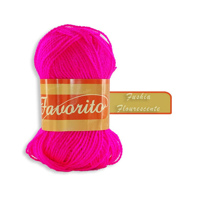 Favorito OMEGA DISTRIBUIDORES DE HILO, S.A. DE C.V. FUSHIA FLOURESCENTE ESTAMBRE FAVORITO OMEGA 50GR COLORES A ELEGIR