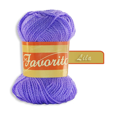 Favorito OMEGA DISTRIBUIDORES DE HILO, S.A. DE C.V. LILA ESTAMBRE FAVORITO OMEGA 50GR COLORES A ELEGIR