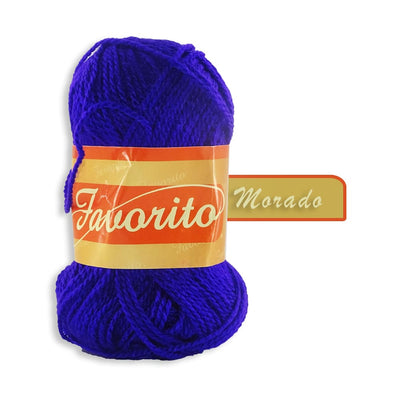 Favorito OMEGA DISTRIBUIDORES DE HILO, S.A. DE C.V. MORADO ESTAMBRE FAVORITO OMEGA 50GR COLORES A ELEGIR