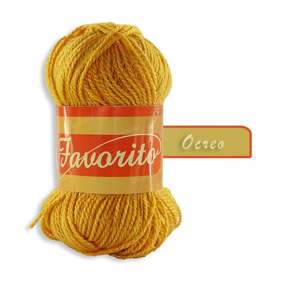 Favorito OMEGA DISTRIBUIDORES DE HILO, S.A. DE C.V. OCREO ESTAMBRE FAVORITO OMEGA 50GR COLORES A ELEGIR