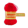 Favorito OMEGA DISTRIBUIDORES DE HILO, S.A. DE C.V. ROJO ESTAMBRE FAVORITO OMEGA 50GR COLORES A ELEGIR
