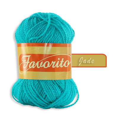 Favorito OMEGA DISTRIBUIDORES DE HILO, S.A. DE C.V. VERDE JADE ESTAMBRE FAVORITO OMEGA 50GR COLORES A ELEGIR