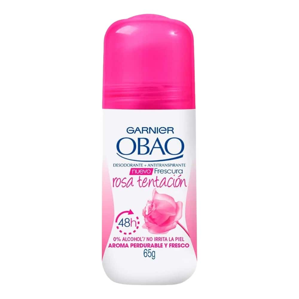 Garnier MOEDANOS OTC, S.A. DE C.V. OBAO FOR WOMEN 65G FRESCURA ROSA TENTACION
