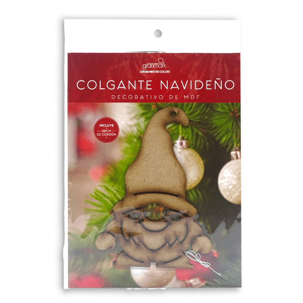 Granmark GRANMARK, S.A. DE C.V. FIGURA COLGANTE DE MDF GNOMO