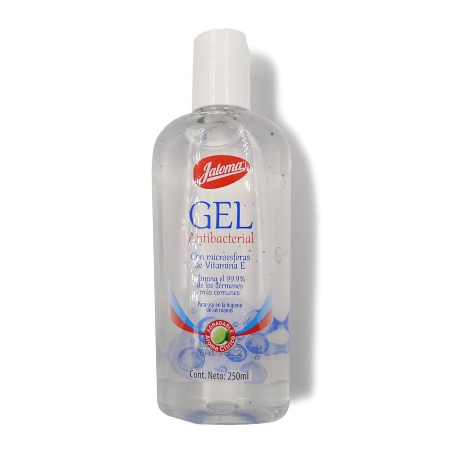 Jaloma LABORATORIOS JALOMA, S.A. DE C.V. GEL ANTIBACTERIAL JALOMA 250ML