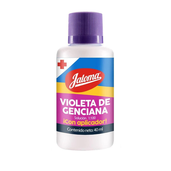 Jaloma LABORATORIOS JALOMA, S.A. DE C.V. VIOLETA DE GENCIANA FRASCO 40ML S/CAJA