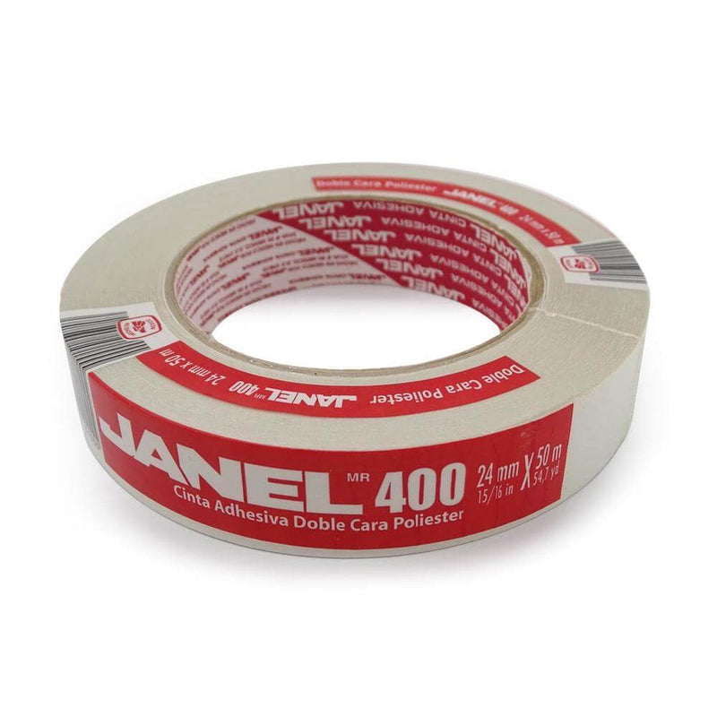 Janel JANEL, S.A. DE C.V. CINTA DOBLE CAPA 400 POLIESTER 24X50 JANEL