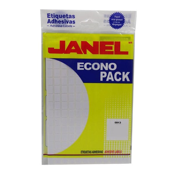 Janel JANEL, S.A. DE C.V. ETIQUETA JANEL ECONOPACK 09X13 BLANCA