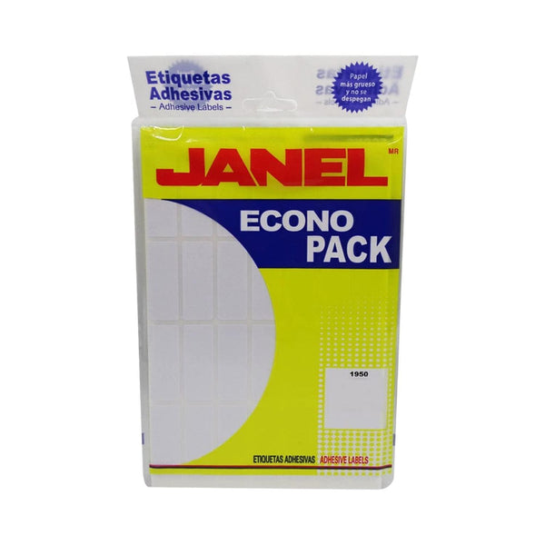 Janel JANEL, S.A. DE C.V. ETIQUETA JANEL ECONOPACK 19X50 BLANCA