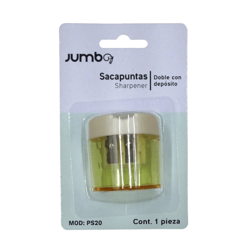 Jumbo JUMBO ESCOLAR, SA DE CV SACAPUNTAS JUMBO CON DEPOSITO TRIANGULAR C/1PZ