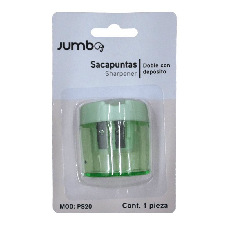 Jumbo JUMBO ESCOLAR, SA DE CV SACAPUNTAS JUMBO CON DEPOSITO TRIANGULAR C/1PZ