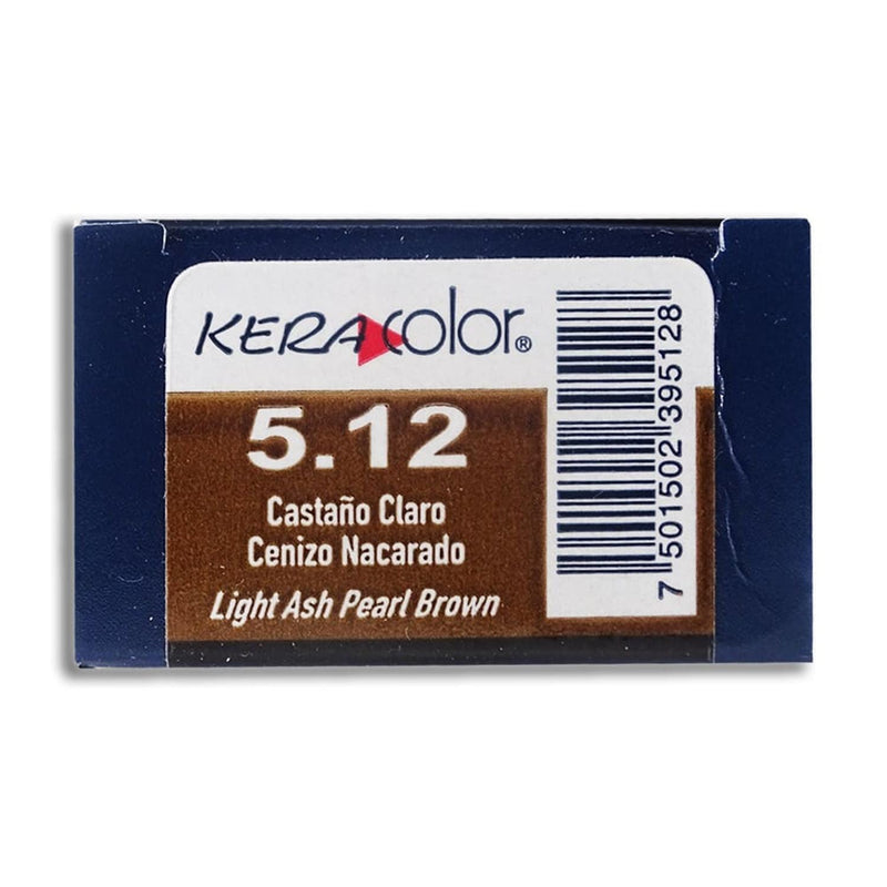 KeraColor COMERCIAL FRADE, S.A. DE C.V. TINTE KERA-COLOR CASTAÑO CLARO CENIZO NACARADO