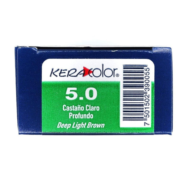 KeraColor COMERCIAL FRADE, S.A. DE C.V. TINTE KERA-COLOR CASTAÑO CLARO PROFUNDO