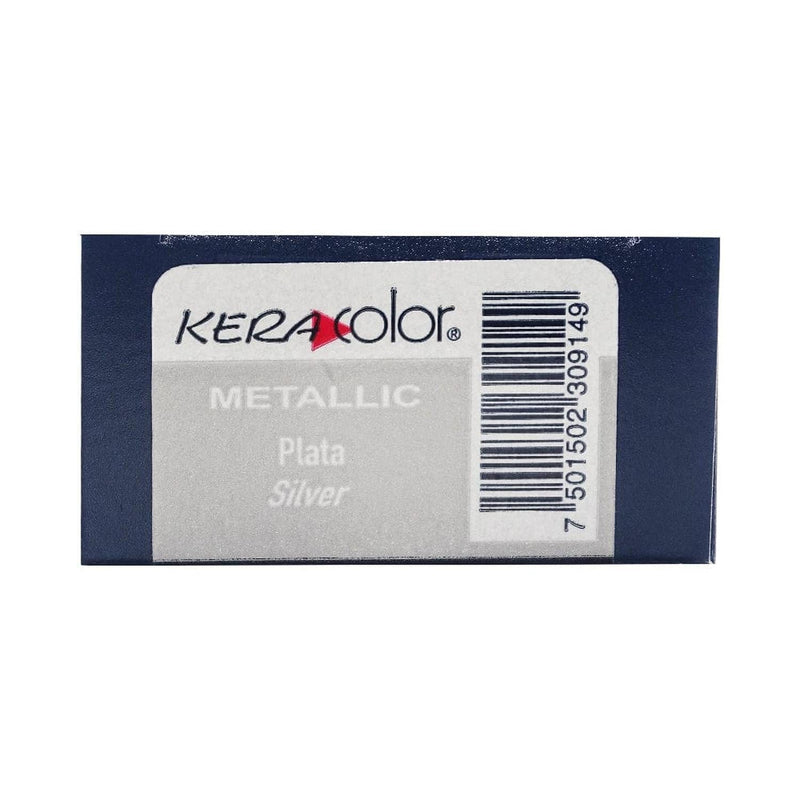 KeraColor COMERCIAL FRADE, S.A. DE C.V. TINTE KERA-COLOR METALICO PLATA