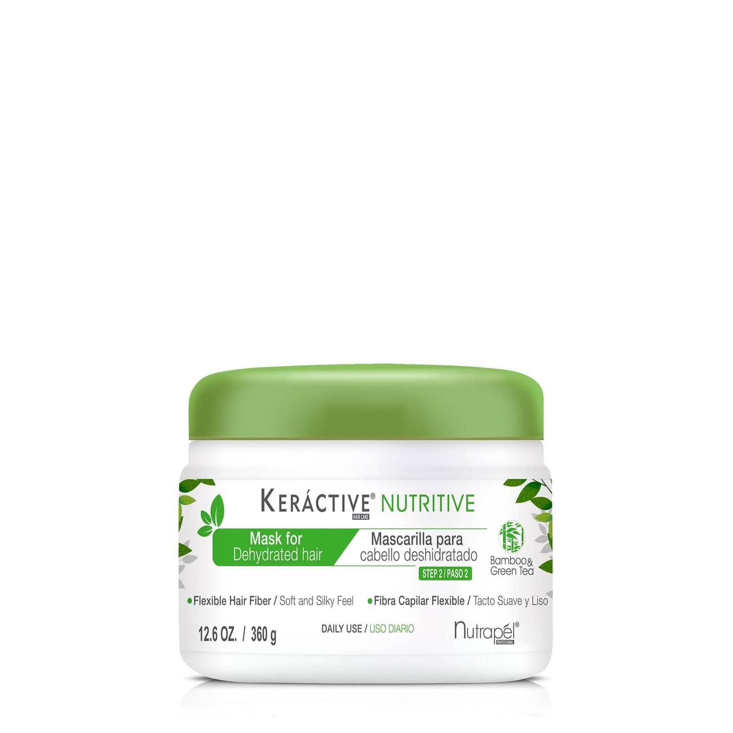 Keráctive COMERCIAL FRADE, S.A. DE C.V. TRATAMIENTO CAPILAR BAMBOO & GREEN TEA 360GR