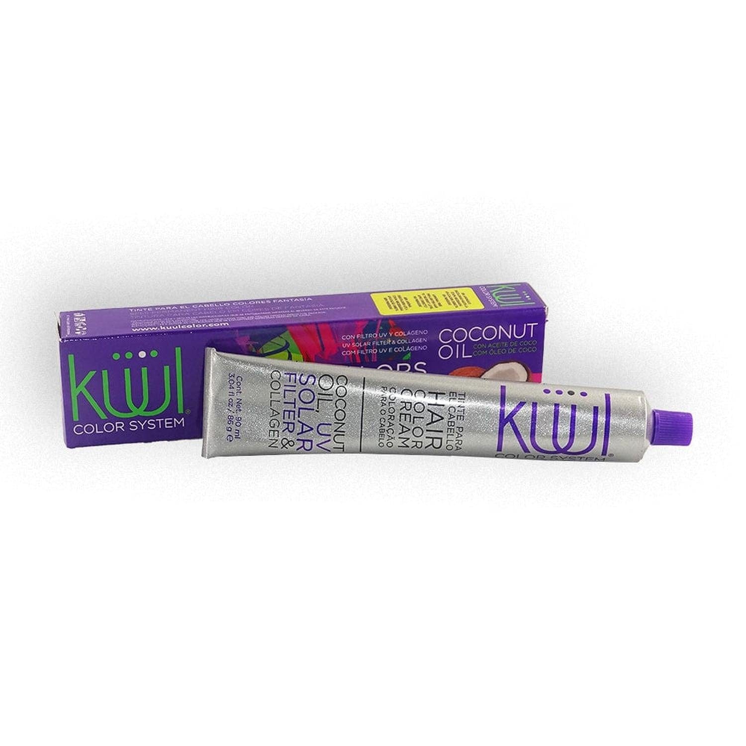 Kuul NATTURA LABORATORIOS, S.A. DE C.V TINTE KUUL COLOR SYSTEM 90ML FUNNY COLOR BLANCO