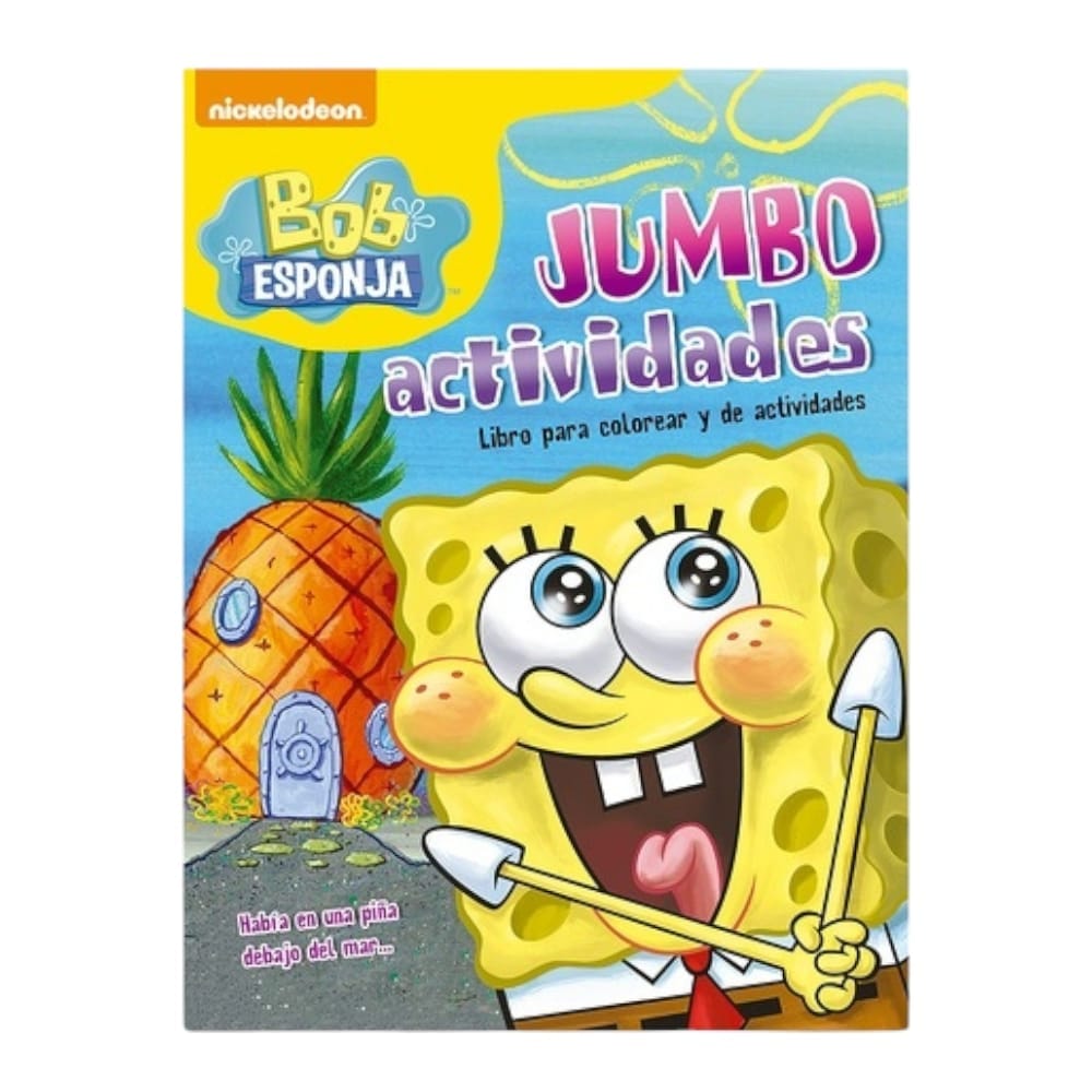 Larousse EDICIONES LAROUSSE, S.A. DE C.V. LIBRO ACTIVIDADES JUMBO BOB ESPONJA