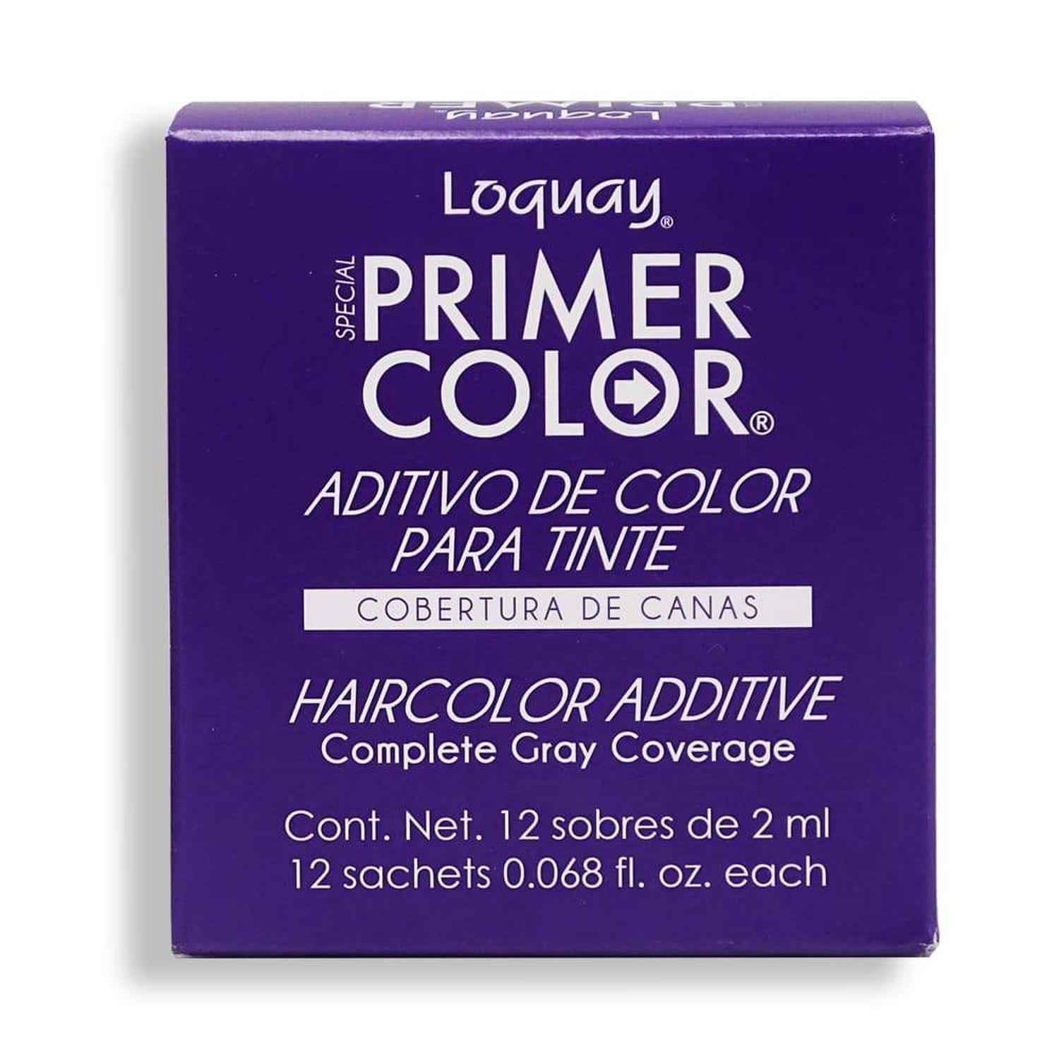 Loquay LOQUAY, S.A. ADITIVO DE COLOR LOQUAY PARA CANAS C/12PZ DE 2ML C/U