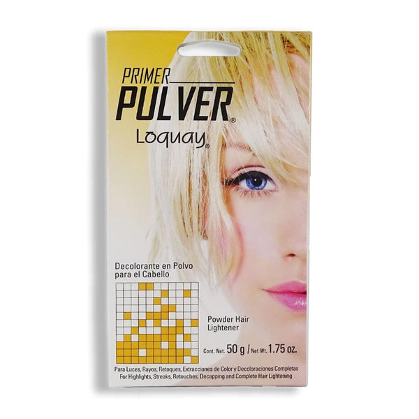 Loquay LOQUAY, S.A. PRIMER PULVER DECOLORANTE AMARILLO 50G LOQUAY