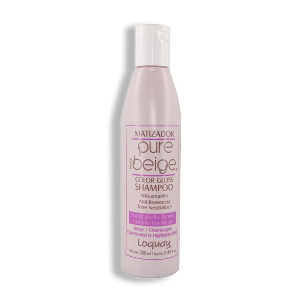 Loquay LOQUAY, S.A. SHAMPOO MATIZADOR LOQUAY 250ML PURE BEIGE