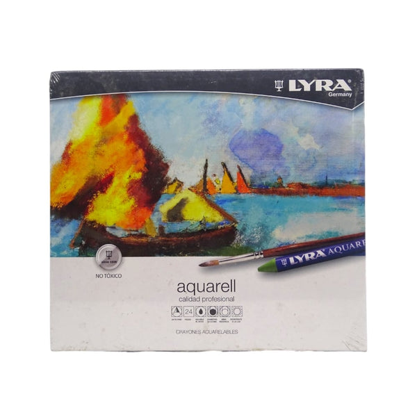 LYRA ARTE, DIXON COMERCIALIZADORA, SA DE CV CRAYON LYRA ACUARELABLE C/24PZ