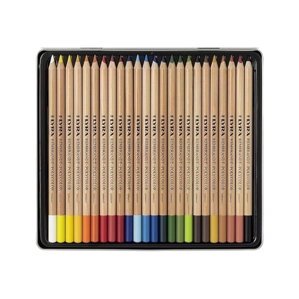 LYRA ARTE, DIXON COMERCIALIZADORA, SA DE CV LAPICES POLYCOLOR REMBRANDT C/24PZ LYRA