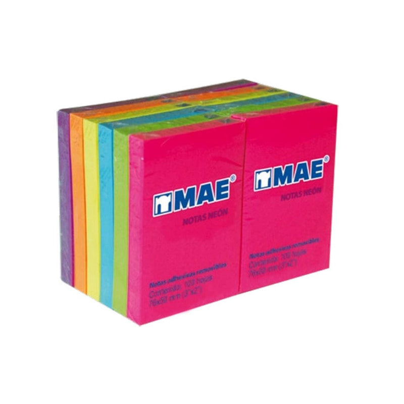 MAE SOLUCIONES DE DISTRIBUCION INTEGRAL, S.A. DE C.V. CUBO NEON 2"X3" CON 100H CADA BLOCK