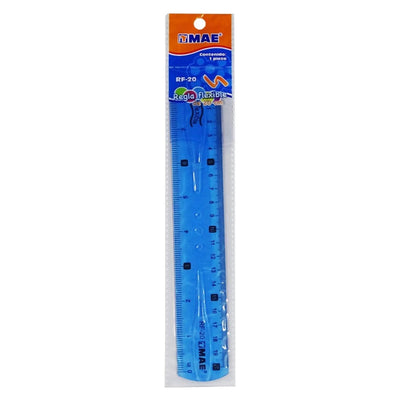 MAE SOLUCIONES DE DISTRIBUCION INTEGRAL, S.A. DE C.V. REGLA FLEXIBLE DE 20CM MAE